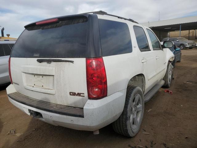 1GKFK13087R197998 - 2007 GMC YUKON WHITE photo 3