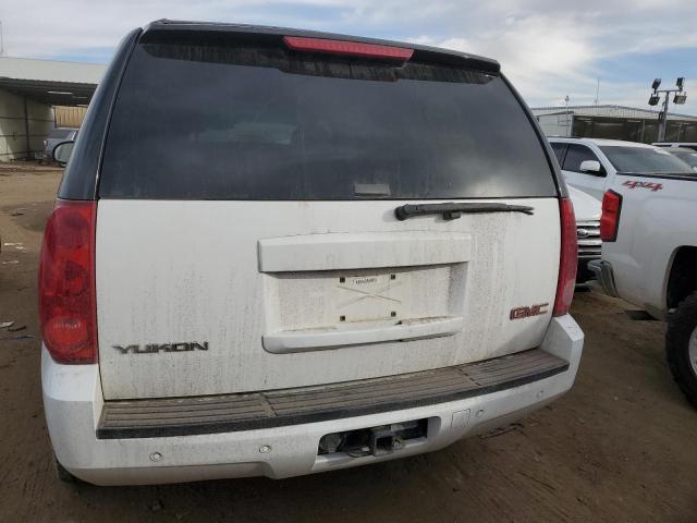 1GKFK13087R197998 - 2007 GMC YUKON WHITE photo 6