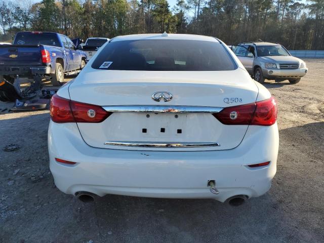 JN1BV7AP4FM336964 - 2015 INFINITI Q50 BASE WHITE photo 6