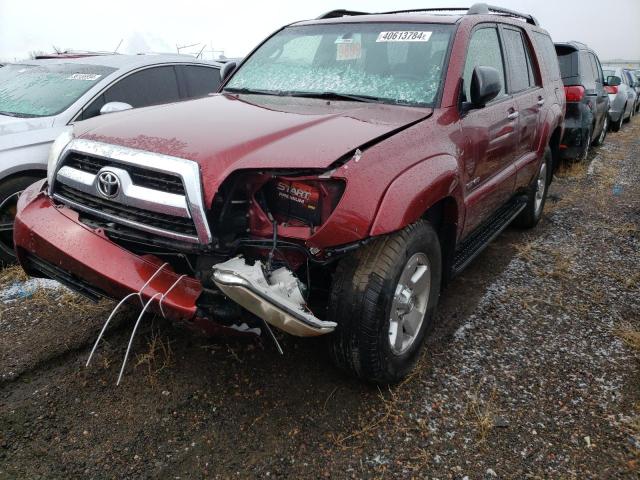 JTEBU14R98K019234 - 2008 TOYOTA 4RUNNER SR5 BURGUNDY photo 1