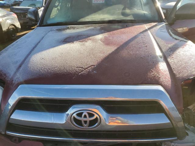 JTEBU14R98K019234 - 2008 TOYOTA 4RUNNER SR5 BURGUNDY photo 12