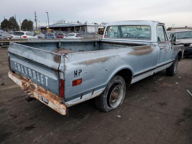 CE240J155123 - 1970 CHEVROLET C20 BLUE photo 3