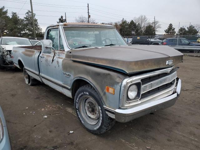 CE240J155123 - 1970 CHEVROLET C20 BLUE photo 4