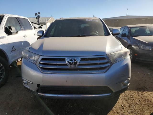 5TDBK3EH1CS114061 - 2012 TOYOTA HIGHLANDER BASE SILVER photo 5