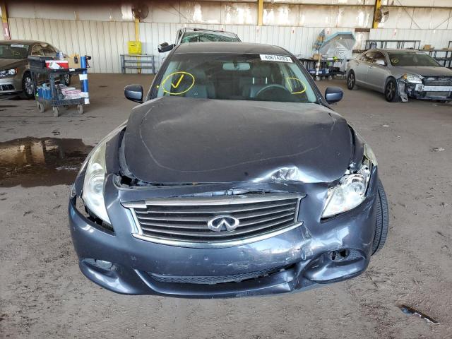 JN1CV6AR5CM978217 - 2012 INFINITI G37 BLUE photo 5