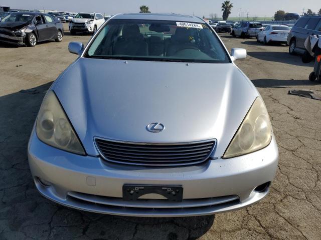 JTHBA30G765161752 - 2006 LEXUS ES 330 SILVER photo 5