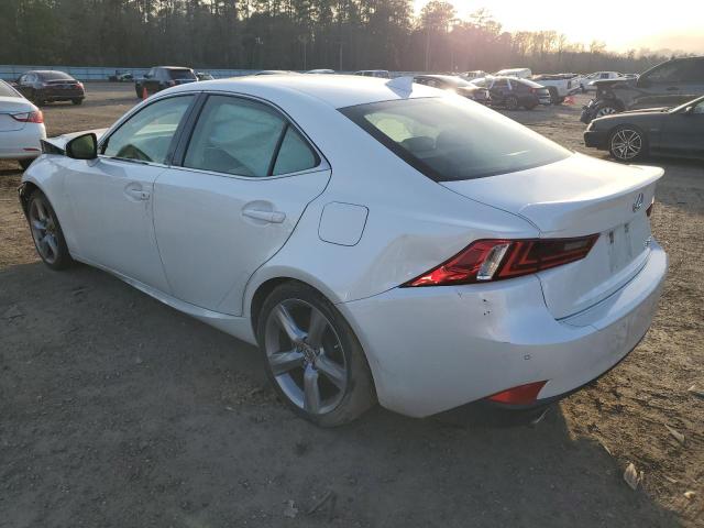 JTHBE1D29F5015697 - 2015 LEXUS IS 350 WHITE photo 2