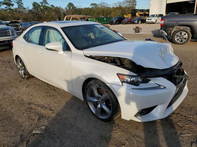 JTHBE1D29F5015697 - 2015 LEXUS IS 350 WHITE photo 4