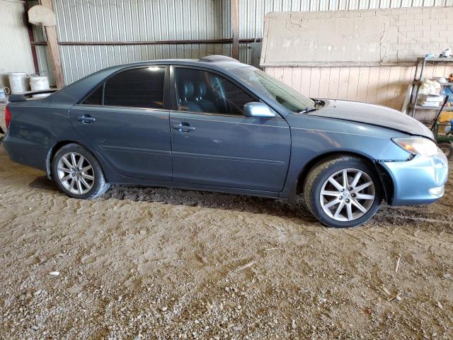 4T1BF32K82U500650 - 2002 TOYOTA CAMRY LE BLUE photo 4