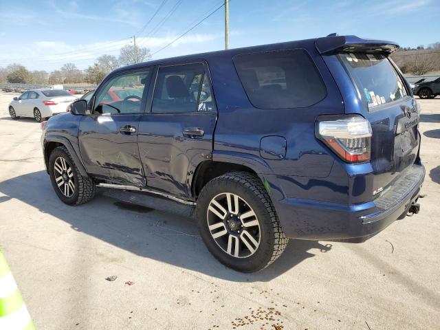 JTEBU5JR8J5504898 - 2018 TOYOTA 4RUNNER SR5/SR5 PREMIUM BLUE photo 2