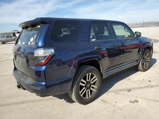 JTEBU5JR8J5504898 - 2018 TOYOTA 4RUNNER SR5/SR5 PREMIUM BLUE photo 3