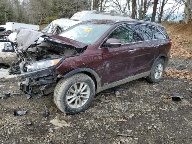 5XYPGDA32LG702703 - 2020 KIA SORENTO L MAROON photo 1