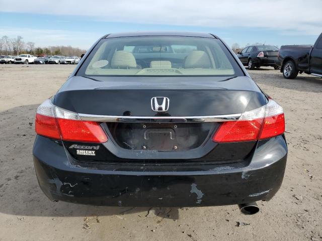 1HGCR2F3XDA184462 - 2013 HONDA ACCORD LX BLACK photo 6