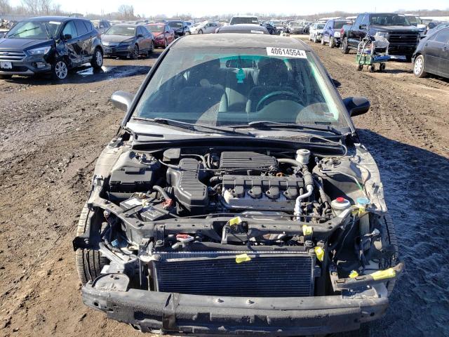 2HGES16505H523533 - 2005 HONDA CIVIC LX BLACK photo 5