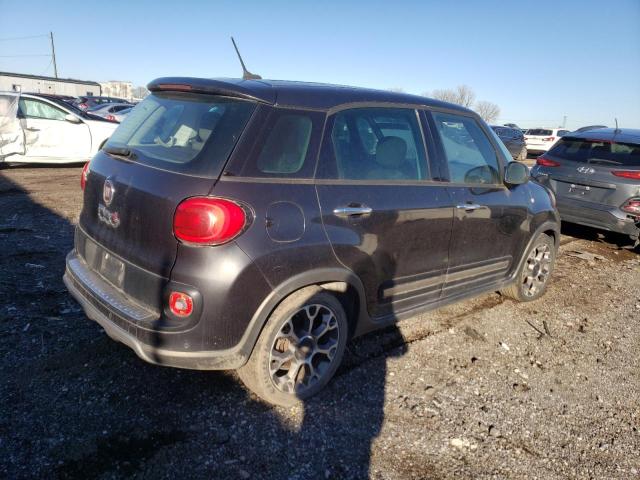 ZFBCFADH0EZ006968 - 2014 FIAT 500L TREKKING GRAY photo 3