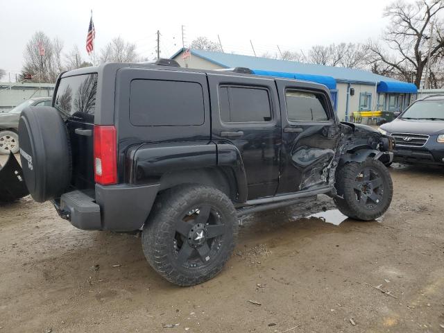 5GTMNGEEXA8140228 - 2010 HUMMER H3 BLACK photo 3