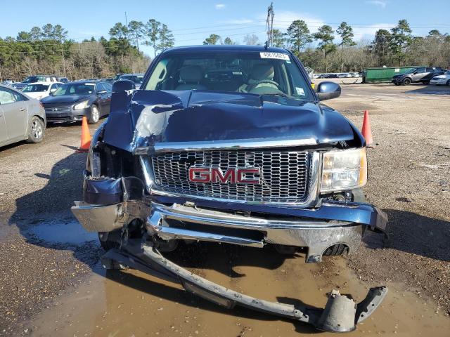 1GTSCWE01AZ204928 - 2010 GMC SIERRA C1500 SLT BLUE photo 5