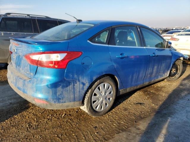 1FAHP3J26CL296182 - 2012 FORD FOCUS TITANIUM BLUE photo 3