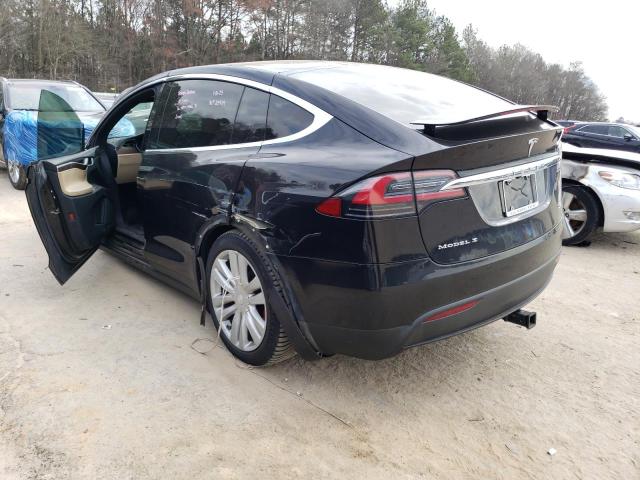 5YJXCAE40GF000955 - 2016 TESLA MODEL X BLACK photo 2