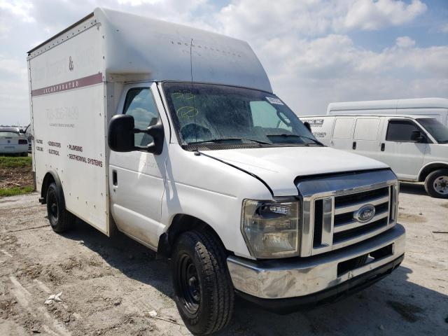 1FDWE3FL3EDA37800 - 2014 FORD ECONOLINE E350 SUPER DUTY CUTAWAY VAN WHITE photo 4