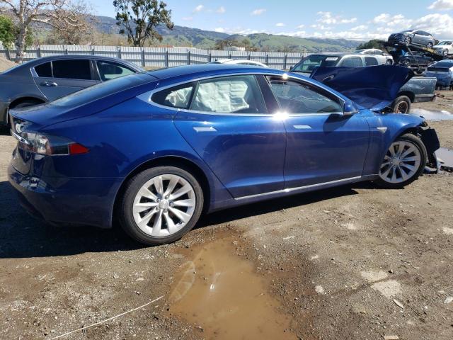5YJSA1E1XGF152828 - 2016 TESLA MODEL S Կապույտ լուսանկար 3