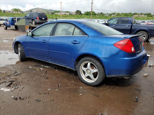 1G2ZG58B274179560 - 2007 PONTIAC G6 BASE BLUE photo 2