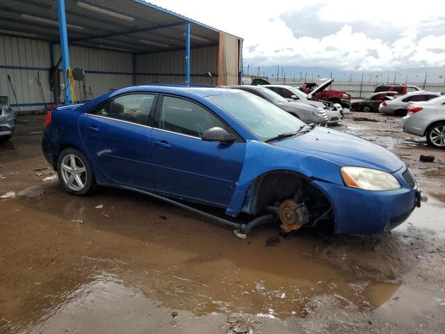 1G2ZG58B274179560 - 2007 PONTIAC G6 BASE BLUE photo 4