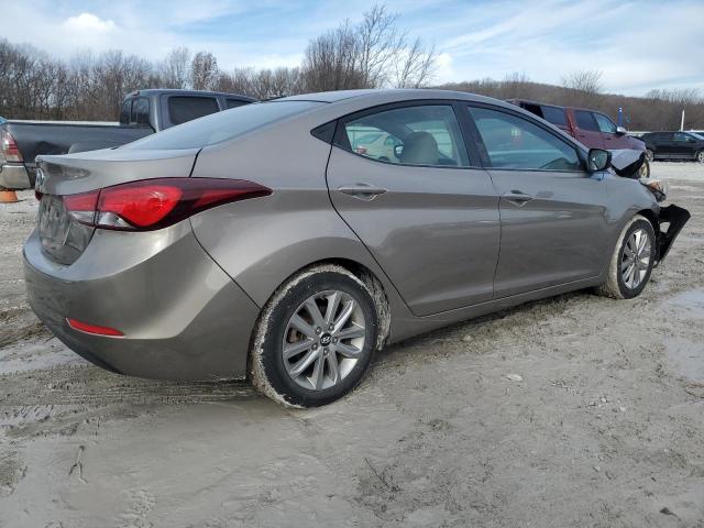 5NPDH4AE8GH656729 - 2016 HYUNDAI ELANTRA SE GOLD photo 3