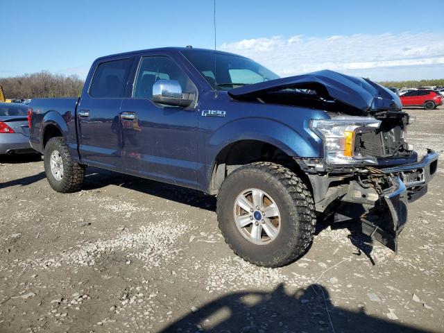 1FTEW1E57JFD14810 - 2018 FORD F150 SUPERCREW BLUE photo 4