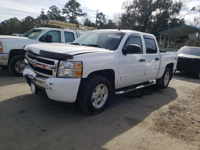 3GCEK23M19G260281 - 2009 CHEVROLET SILVERADO K1500 LT WHITE photo 1