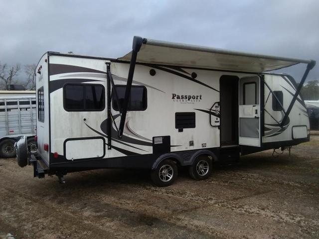 4YDT25227JD415407 - 2018 KEYSTONE PASSPORT WHITE photo 4