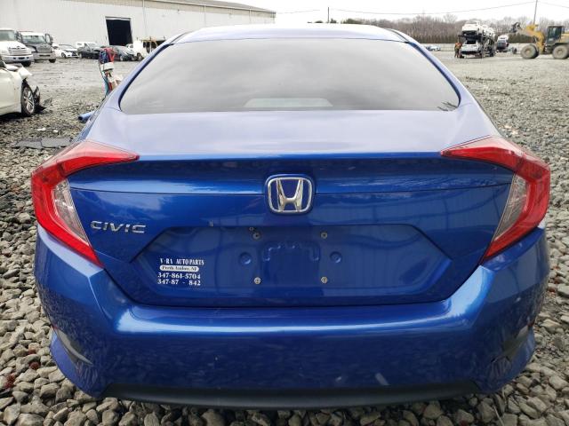 19XFC2F53JE010613 - 2018 HONDA CIVIC LX BLUE photo 6