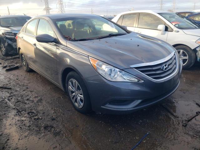 5NPEB4AC2CH338734 - 2012 HYUNDAI SONATA GLS GRAY photo 4