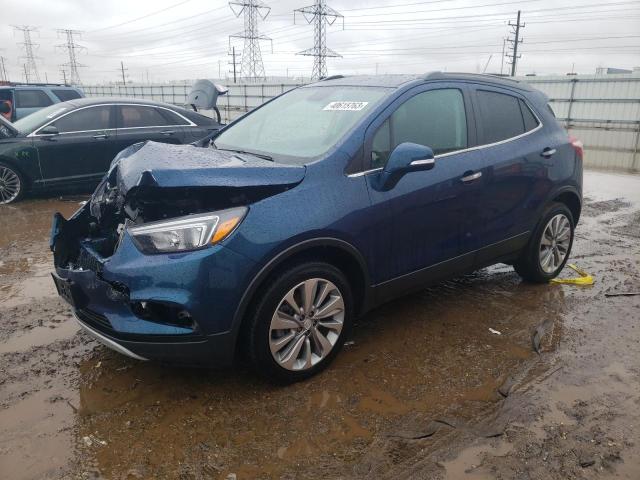 KL4CJASB8KB787974 - 2019 BUICK ENCORE PREFERRED Көк фото 1