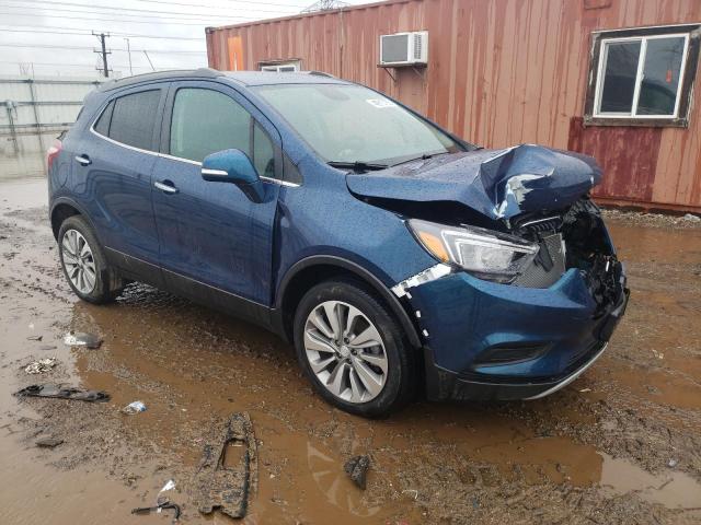 KL4CJASB8KB787974 - 2019 BUICK ENCORE PREFERRED Көк фото 4