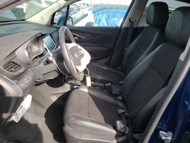 KL4CJASB8KB787974 - 2019 BUICK ENCORE PREFERRED Көк фото 7