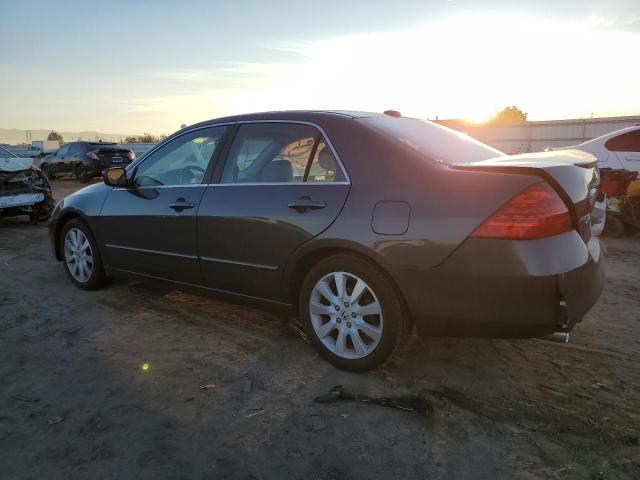 1HGCM66567A041763 - 2007 HONDA ACCORD EX CHARCOAL photo 2