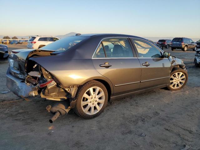 1HGCM66567A041763 - 2007 HONDA ACCORD EX CHARCOAL photo 3