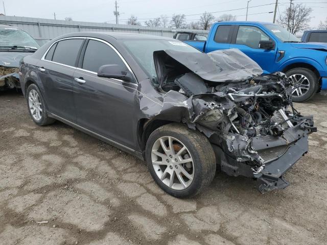 1G1ZE5E04CF272852 - 2012 CHEVROLET MALIBU LTZ ნაცრისფერი ფოტო 4