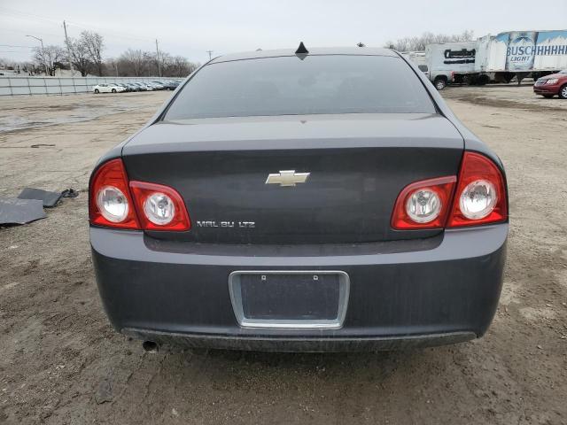 1G1ZE5E04CF272852 - 2012 CHEVROLET MALIBU LTZ ნაცრისფერი ფოტო 6