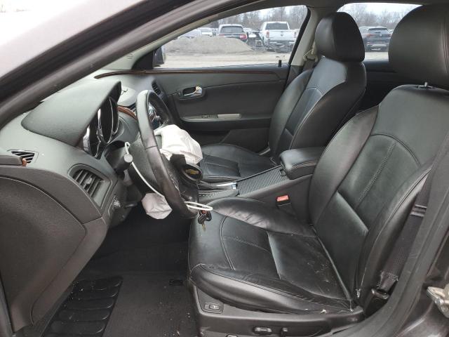 1G1ZE5E04CF272852 - 2012 CHEVROLET MALIBU LTZ ნაცრისფერი ფოტო 7