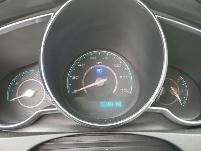 1G1ZE5E04CF272852 - 2012 CHEVROLET MALIBU LTZ ნაცრისფერი ფოტო 9