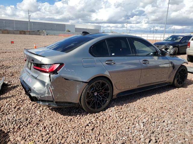 WBS43AY07NFN10202 - 2022 BMW M3 COMPETITION ნაცრისფერი ფოტო 3