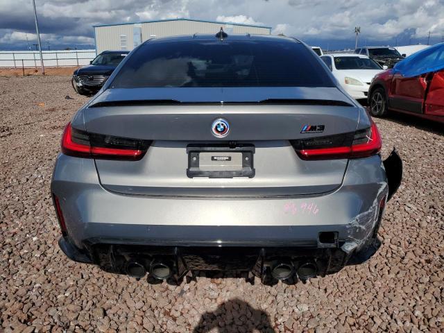 WBS43AY07NFN10202 - 2022 BMW M3 COMPETITION ნაცრისფერი ფოტო 6