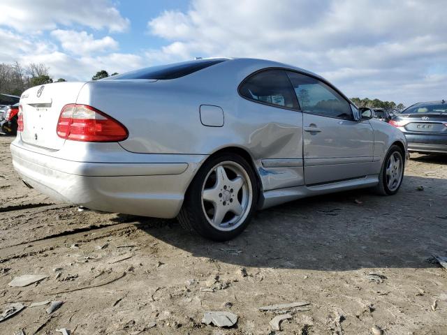 WDBLJ70G81T090707 - 2001 MERCEDES-BENZ CLK 430 SILVER photo 3