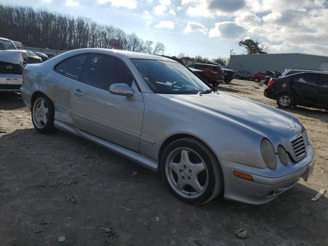 WDBLJ70G81T090707 - 2001 MERCEDES-BENZ CLK 430 SILVER photo 4