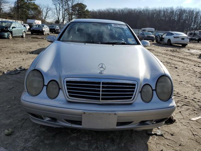 WDBLJ70G81T090707 - 2001 MERCEDES-BENZ CLK 430 SILVER photo 5