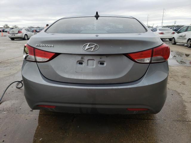 KMHDH4AE1CU368093 - 2012 HYUNDAI ELANTRA GLS GRAY photo 6