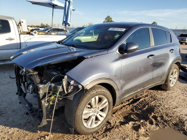 KNDPM3AC3J7350969 - 2018 KIA SPORTAGE LX BLUE photo 1