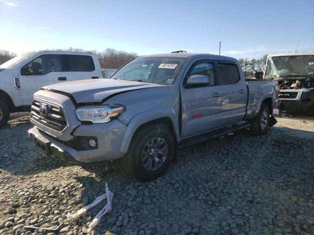 3TMDZ5BNXKM068397 - 2019 TOYOTA TACOMA DOUBLE CAB SILVER photo 1